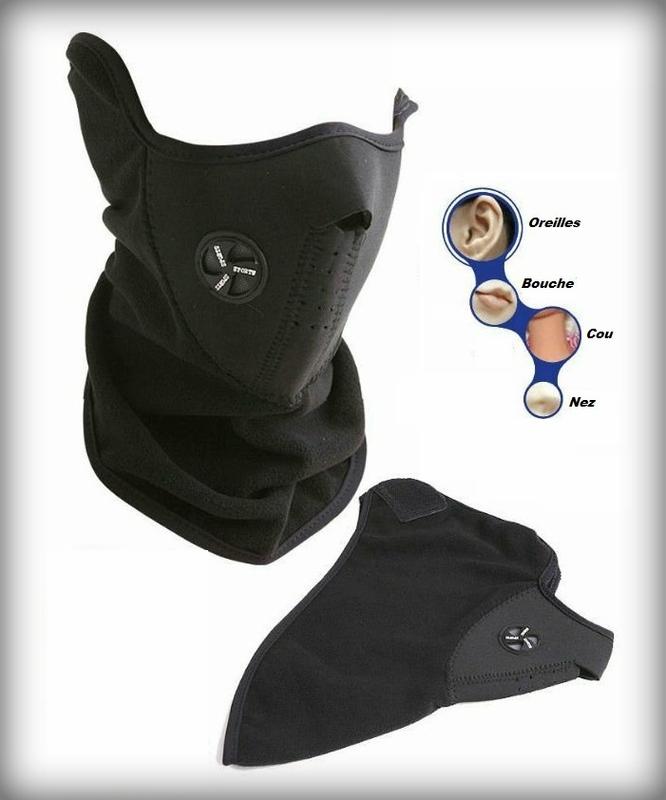 Cagoule / cache nez - masque protection (Pour Moto, Vélo, Ski